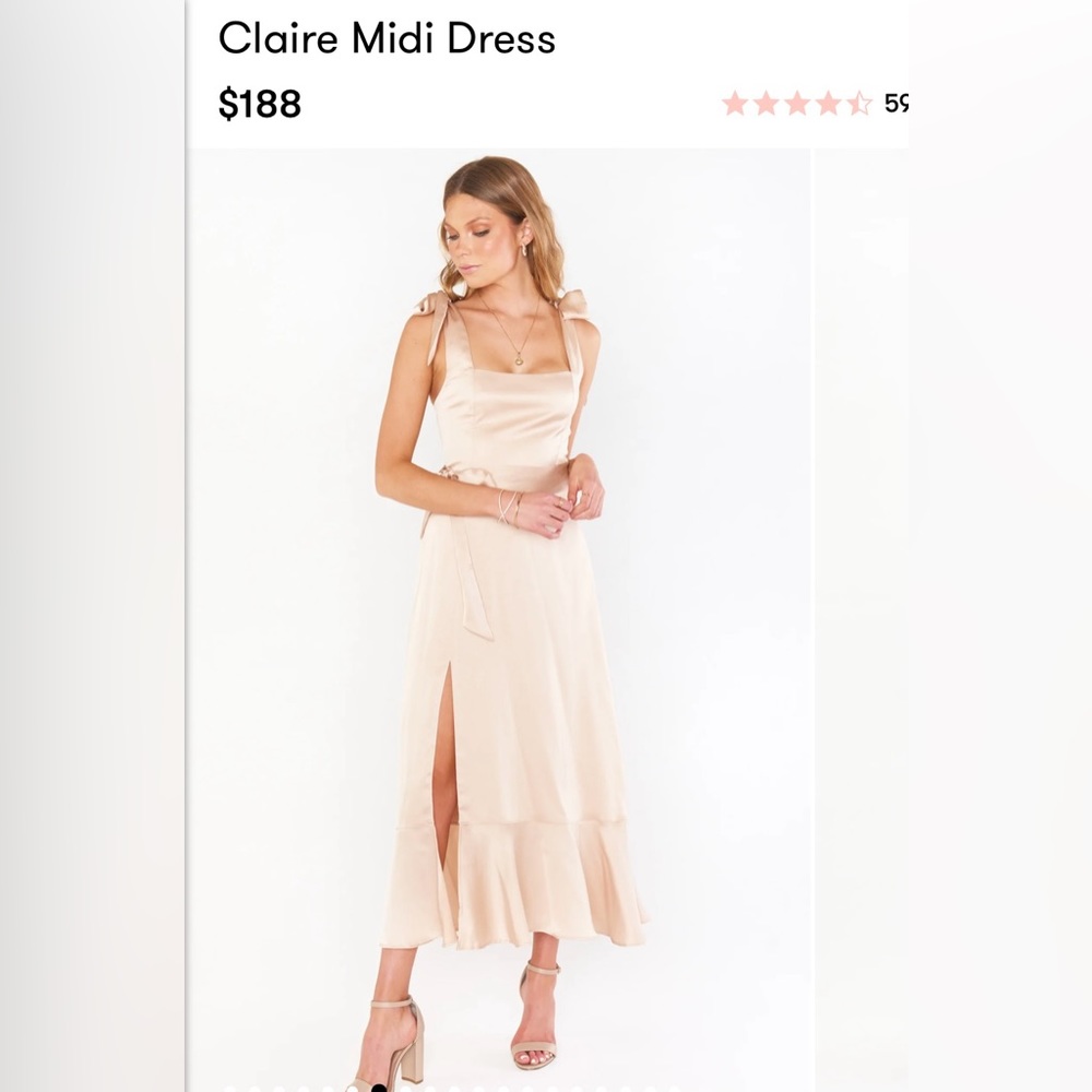 Show Me Your Mumu Claire Midi Dress